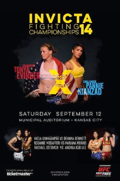 Afiche de Invicta FC 14: Evinger vs. Kianzad