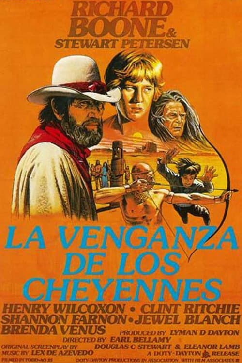 Afiche de La venganza de los cheyennes