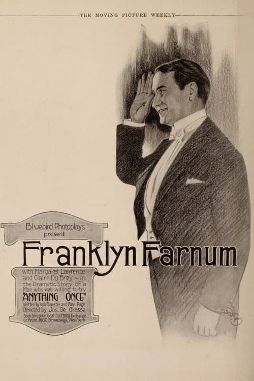 Afiche de Anything Once