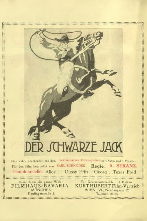 Afiche de Der schwarze Jack