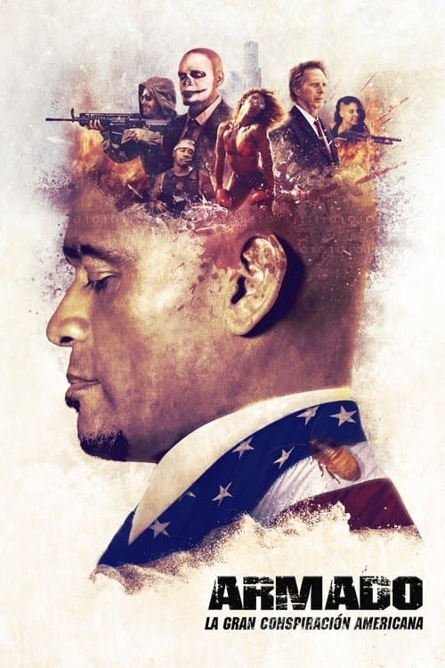 Afiche de Armado. La gran conspiración americana