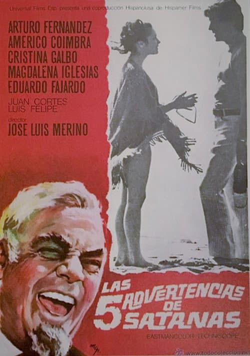 Afiche de Las cinco advertencias de Satanás