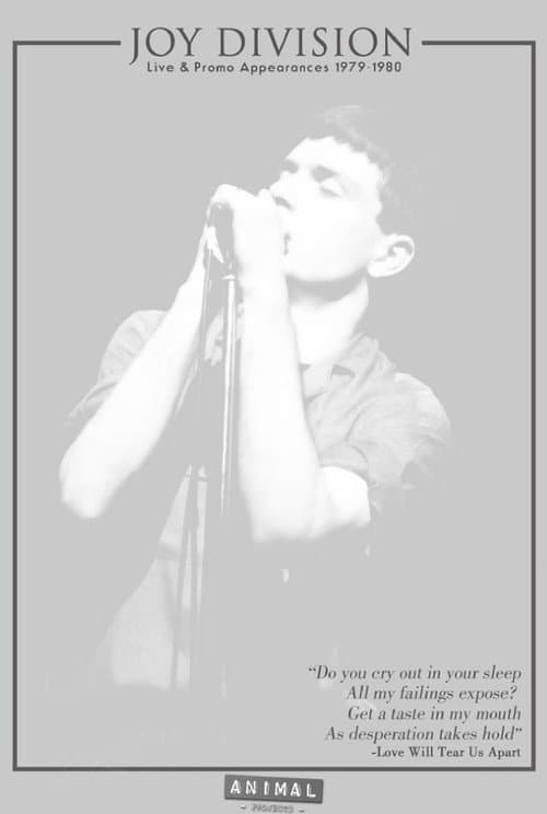 Afiche de Joy Division: Live & Promo Appearances 1979-1980
