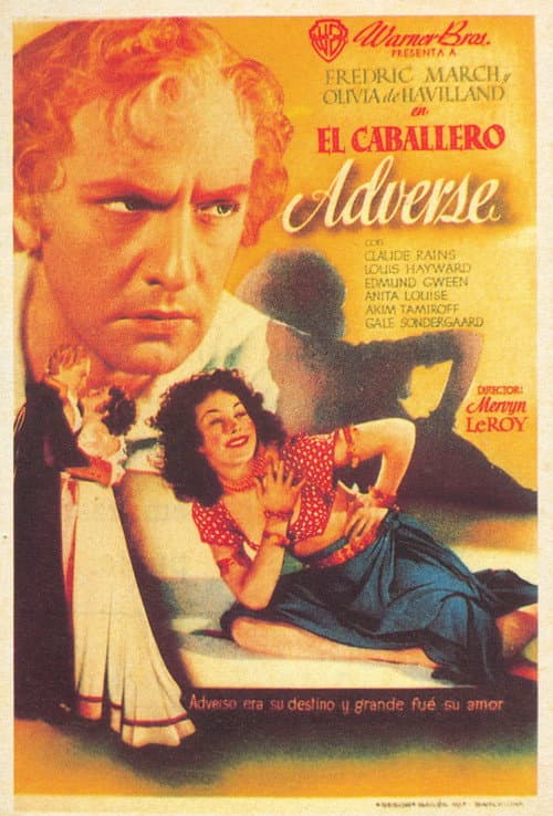 Afiche de El caballero Adverse