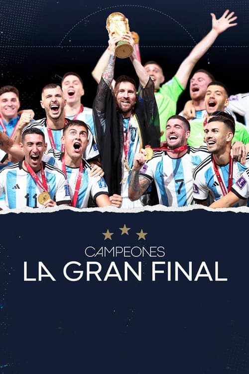 Afiche de Campeones, la gran final