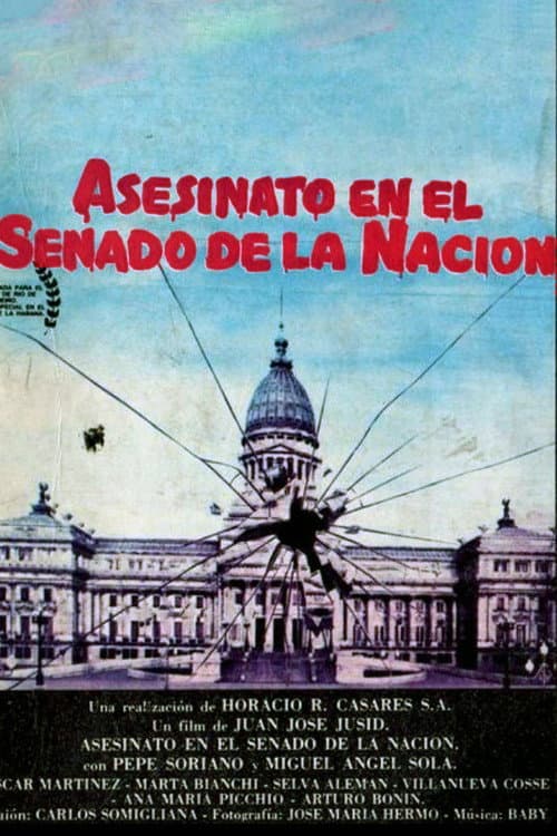 Afiche de Asesinato en el Senado de la Nación