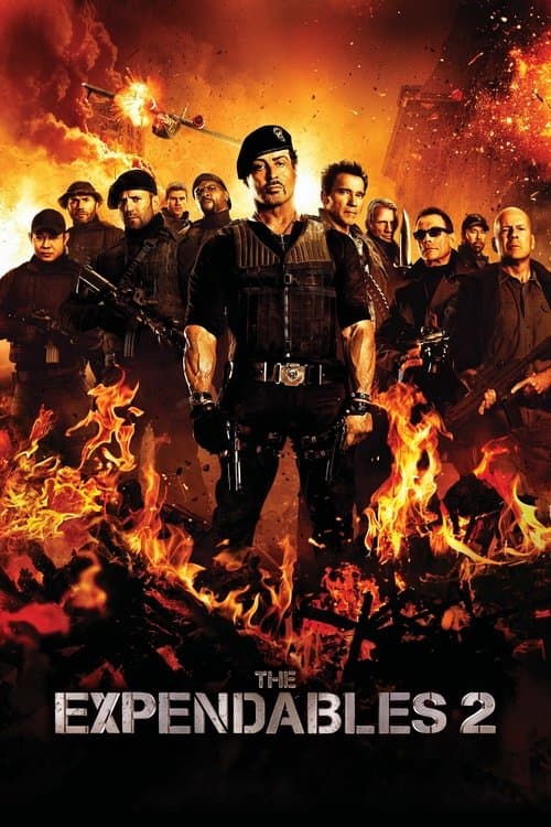Afiche de The Expendables 2