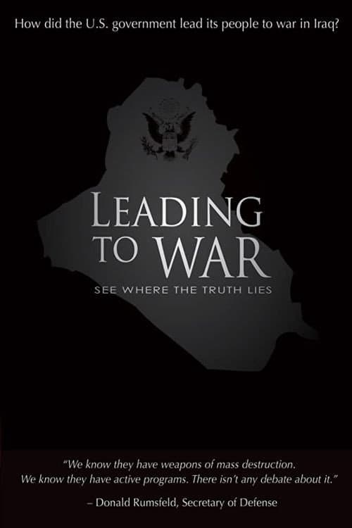 Afiche de Leading to War