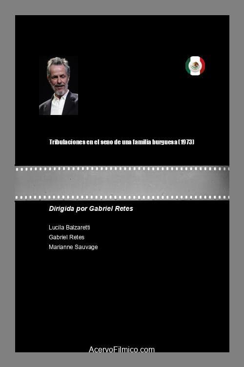 Afiche de Tribulaciones en el seno de una familia burguesa