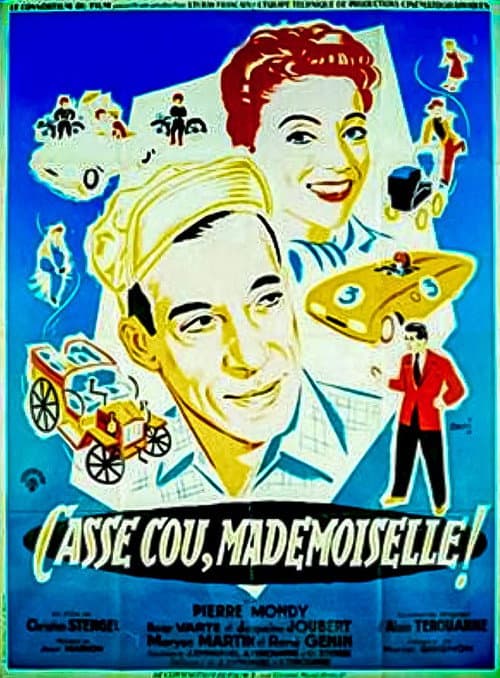 Afiche de Casse-cou, mademoiselle!