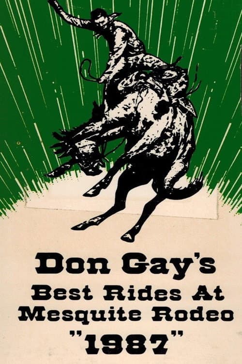 Afiche de Don Gay's Best Rides At Mesquite Rodeo 1987