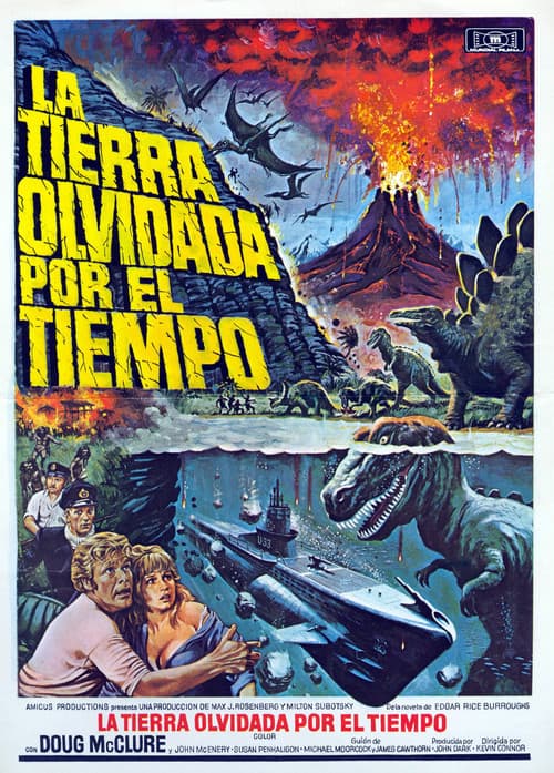 Afiche de La tierra olvidada por el tiempo