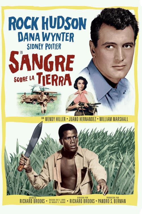 Afiche de Sangre sobre la tierra