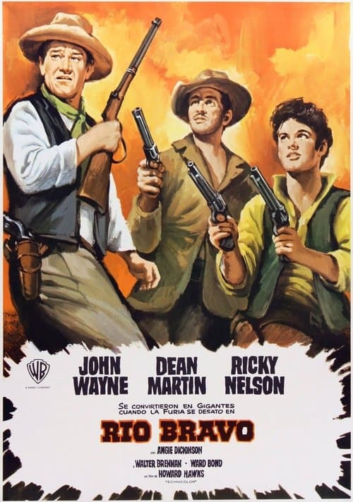 Afiche de Río Bravo