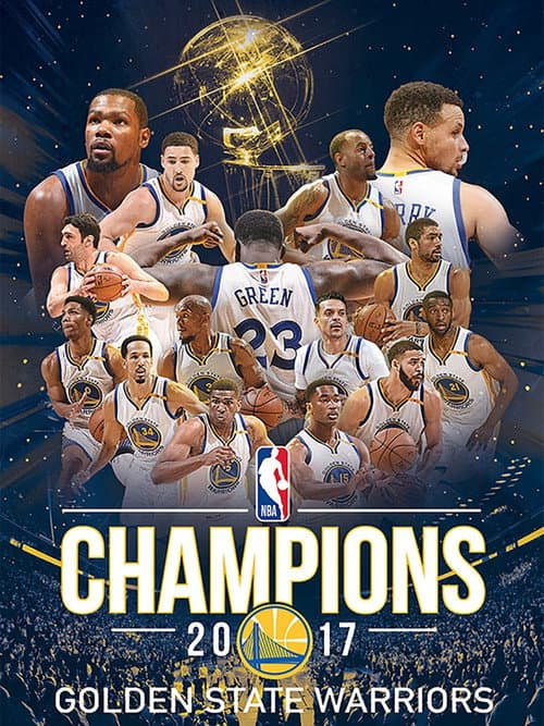 Afiche de 2017 NBA Championship: Golden State Warriors