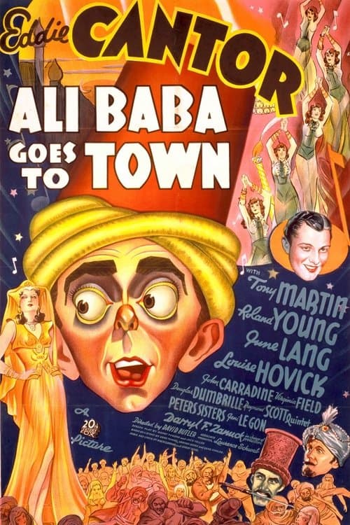 Afiche de Ali Baba Goes to Town