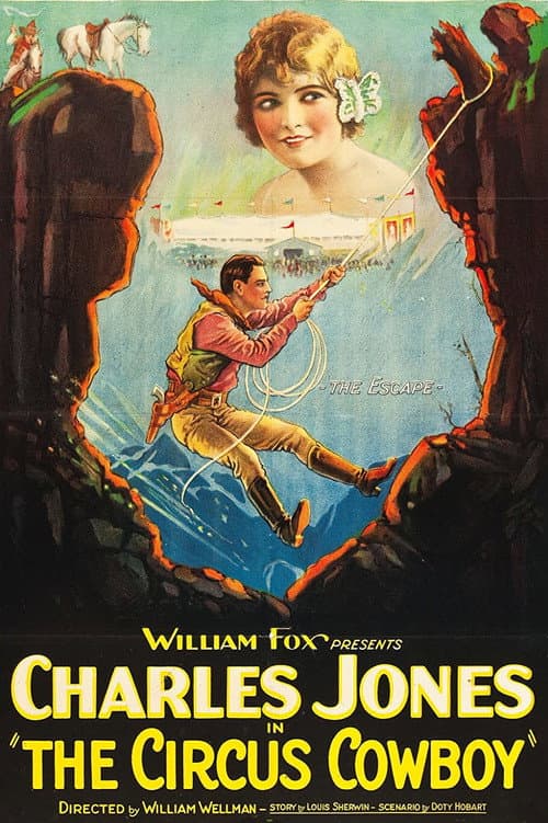 Afiche de The Circus Cowboy
