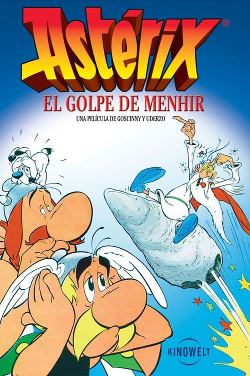 Afiche de Astérix y el golpe de menhir