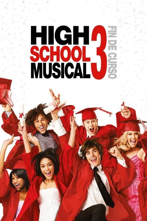 Afiche de High School Musical 3: Fin de curso