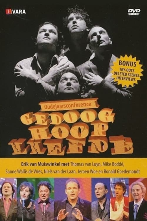 Afiche de Oudejaarsconference 2010: Gedoog, Hoop & Liefde
