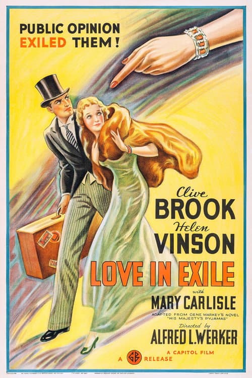 Afiche de Love in Exile