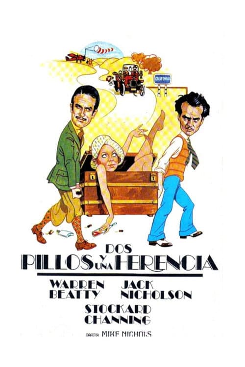 Afiche de Dos pillos y una herencia