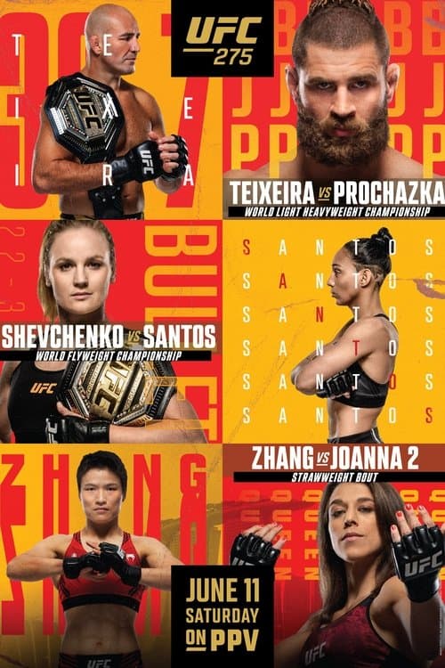 Afiche de UFC 275: Teixeira vs. Prochazka