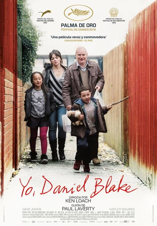 Afiche de Yo, Daniel Blake
