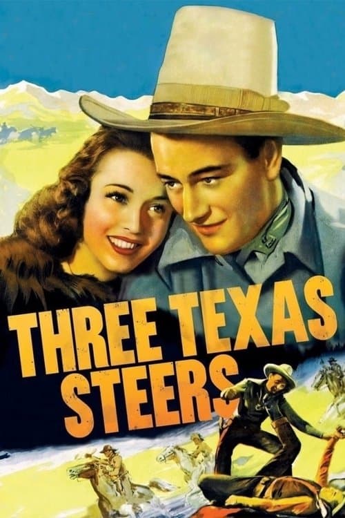 Afiche de Three Texas Steers