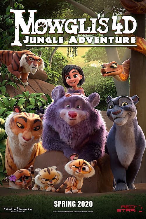 Afiche de Mowgli's 4D Jungle Adventure