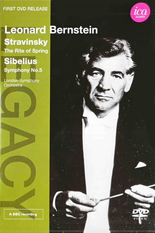 Afiche de Leonard Bernstein conducts Stravinsky & Sibelius
