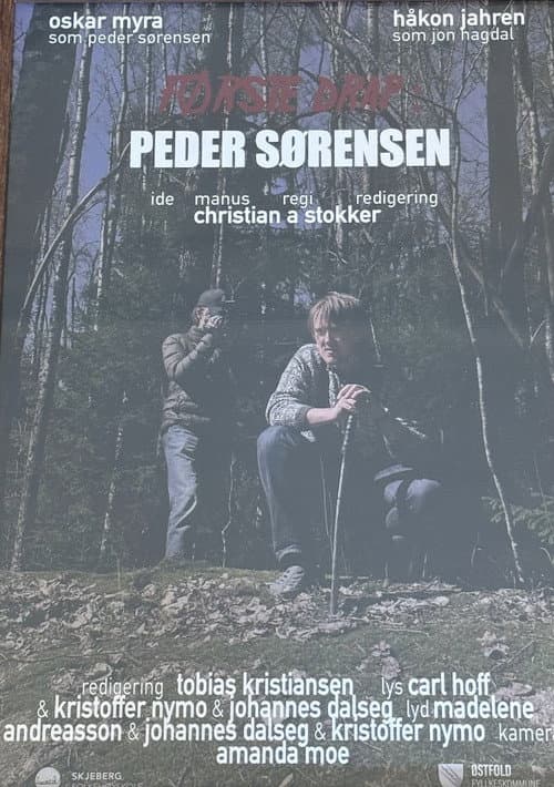 Afiche de Første Drap: Peder Sørensen