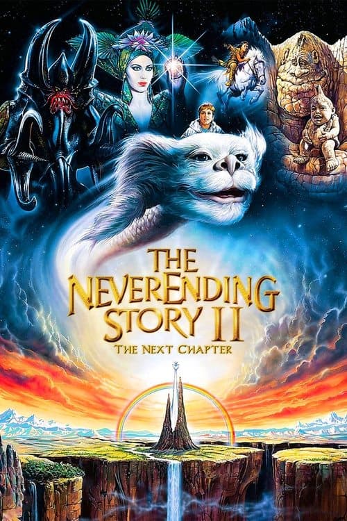 Afiche de The NeverEnding Story II: The Next Chapter