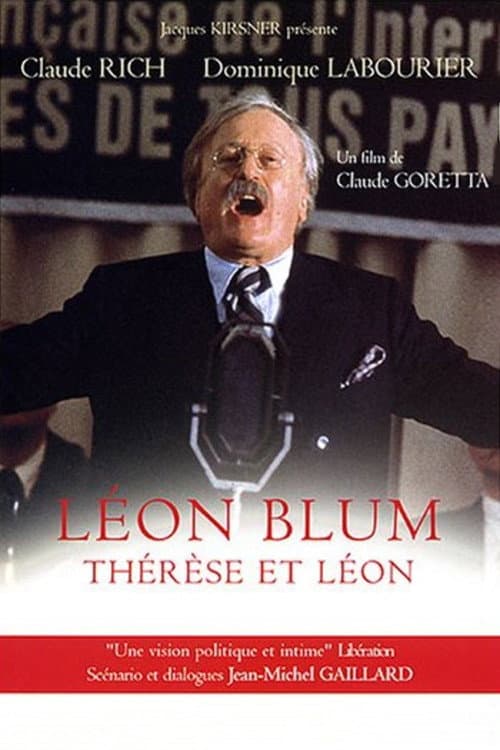 Afiche de Léon Blum : Thérèse et Léon