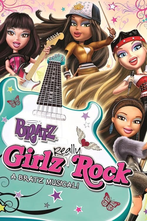 Afiche de Bratz. Girlz Really Rock. El Musical