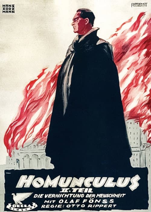 Afiche de Homunculus, 5. Teil: Die Vernichtung der Menschheit