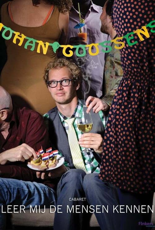 Afiche de Johan Goossens: Leer mij de mensen kennen