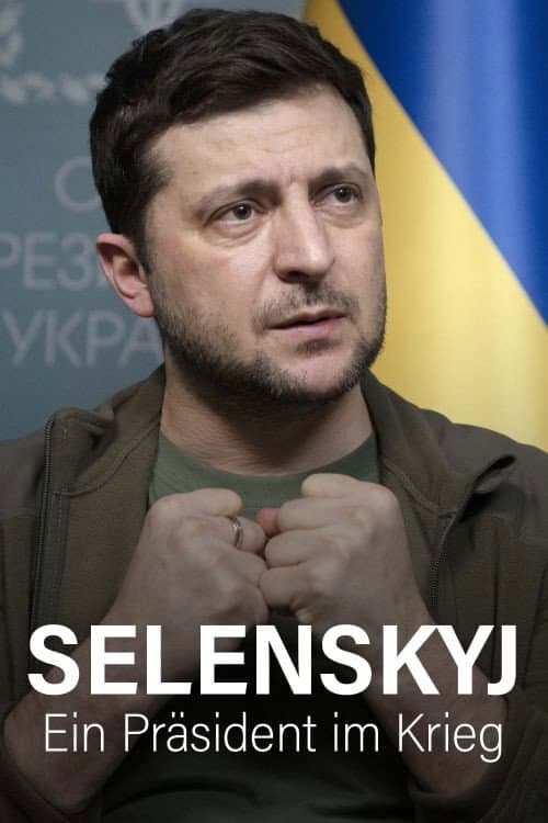 Afiche de Selenskyj - Ein Präsident im Krieg