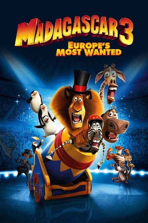 Afiche de Madagascar 3: Europe's Most Wanted
