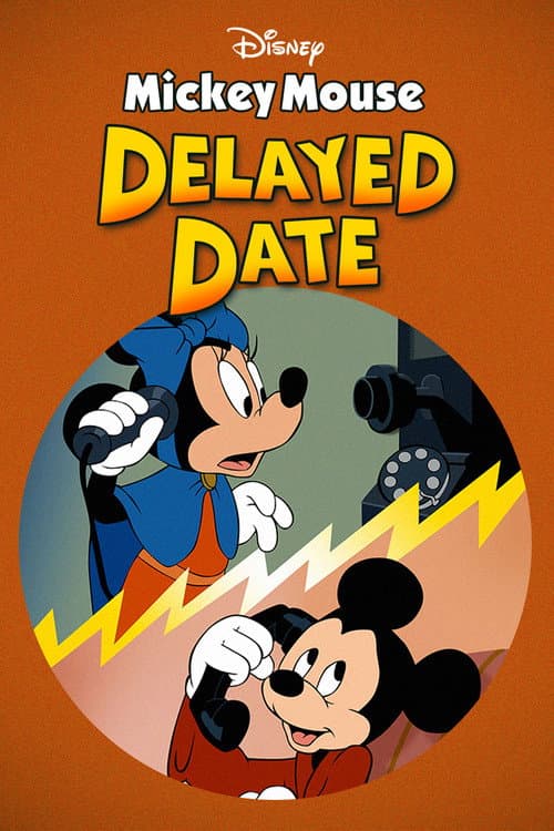 Afiche de Mickey Mouse: La cita retrasada de Mickey