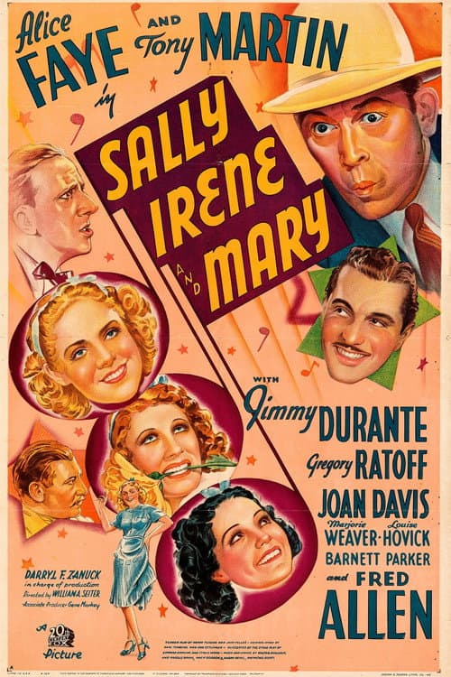 Afiche de Sally, Irene and Mary