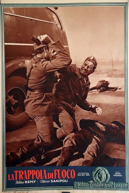 Afiche de La trappola di fuoco