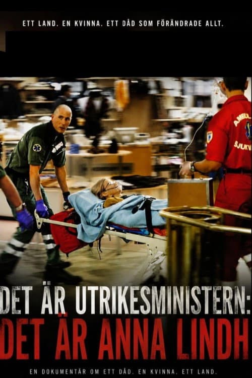 Afiche de Det är utrikesministern: Det är Anna Lindh