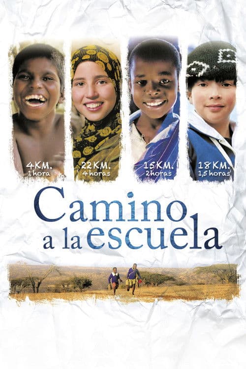 Afiche de Camino a la escuela