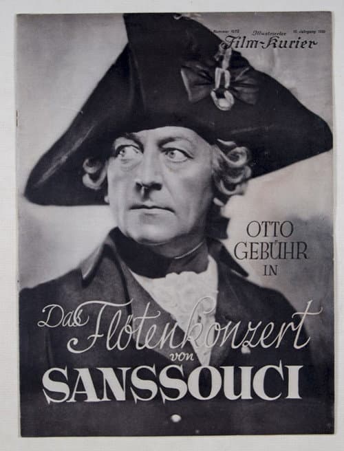 Afiche de Das Flötenkonzert von Sans-Souci