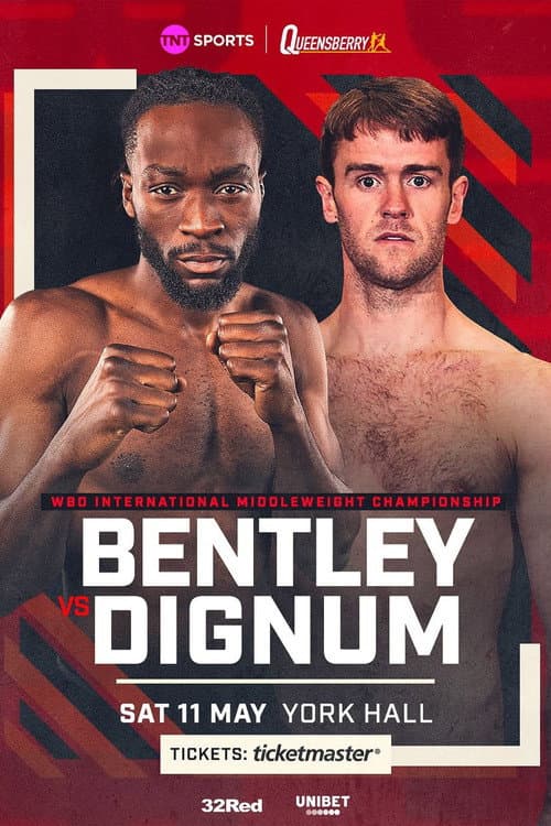 Afiche de Denzel Bentley vs. Danny Dignum