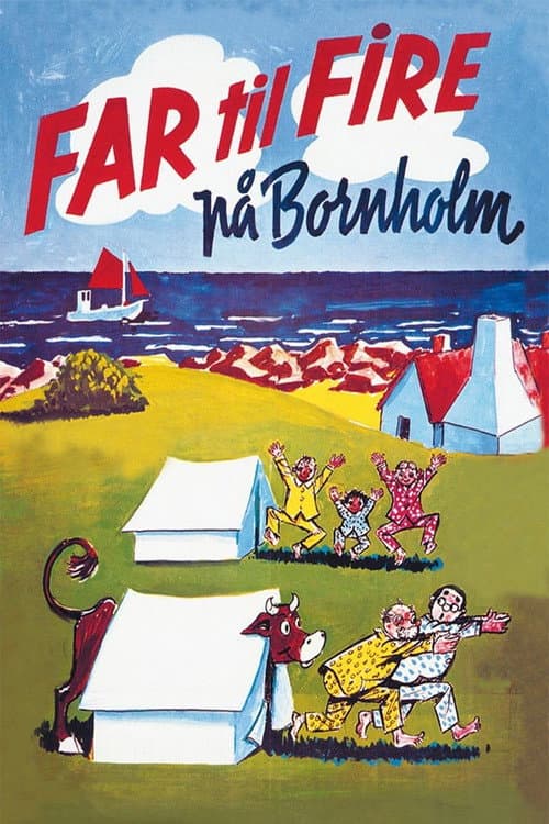 Afiche de Far til fire på Bornholm