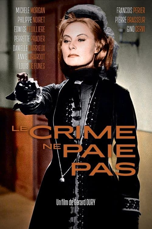 Afiche de El crimen se paga