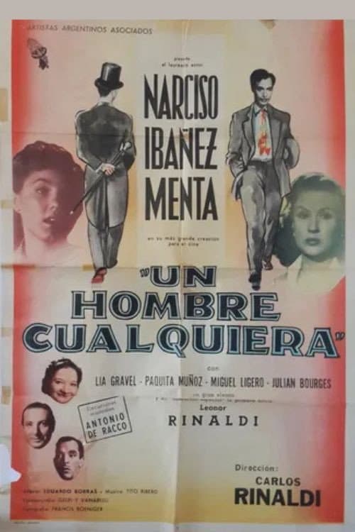 Afiche de Un hombre cualquiera