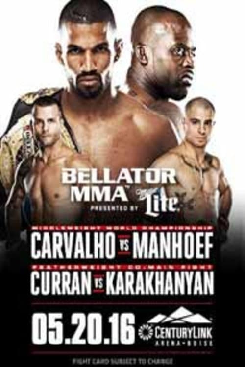 Afiche de Bellator 155: Carvalho vs. Manhoef